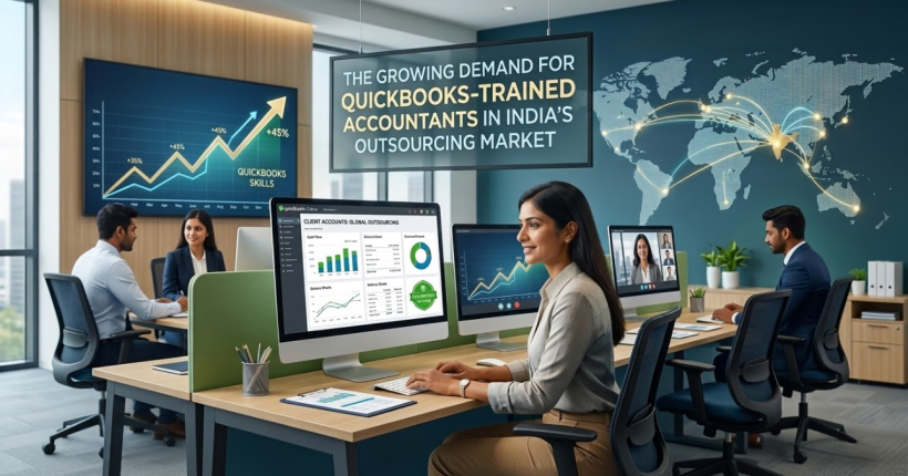 The Growing Demand for QuickBooks-Trained Accountants in India’s Outsourcing Market